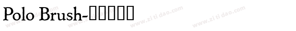 Polo Brush字体转换
